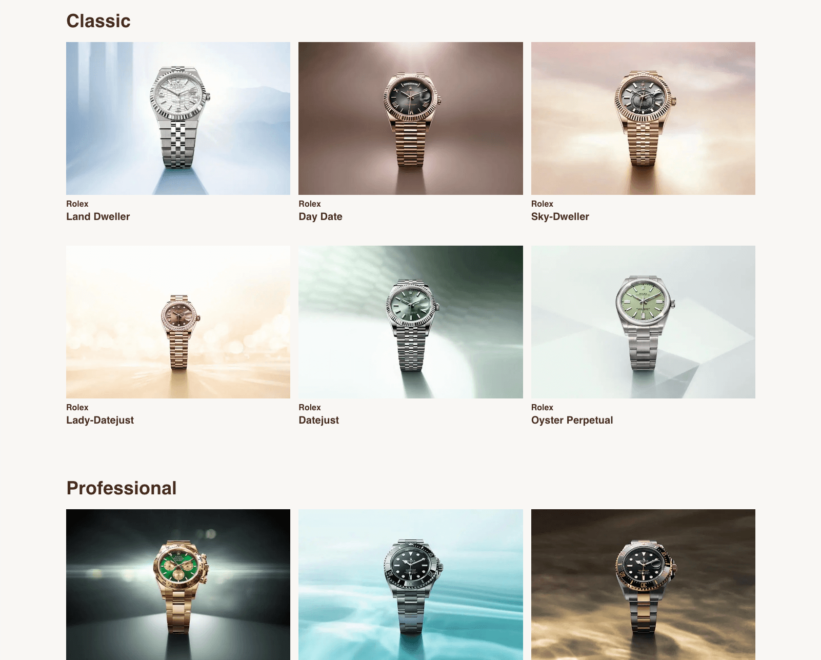 Charles Fox Luxury E-commerce screen
